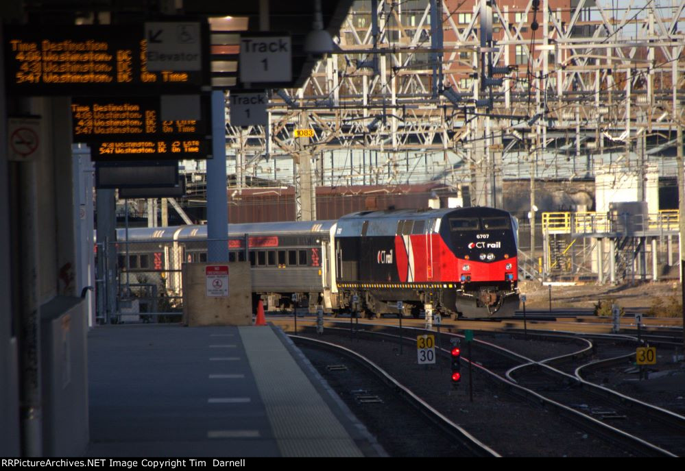 CDOT 6707 heading north